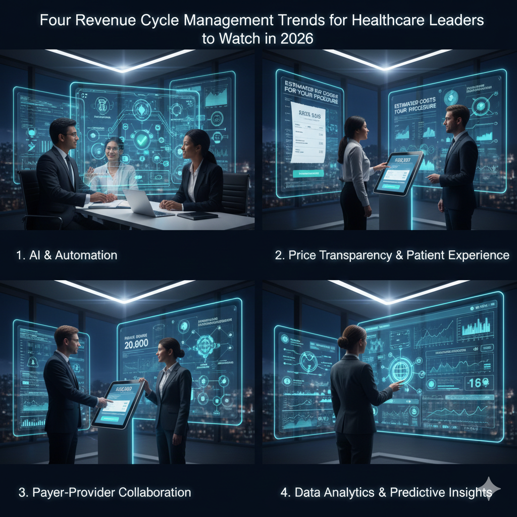 Four Revenue Cycle Management Trends for Healthcare Leaders to Watch in 2026